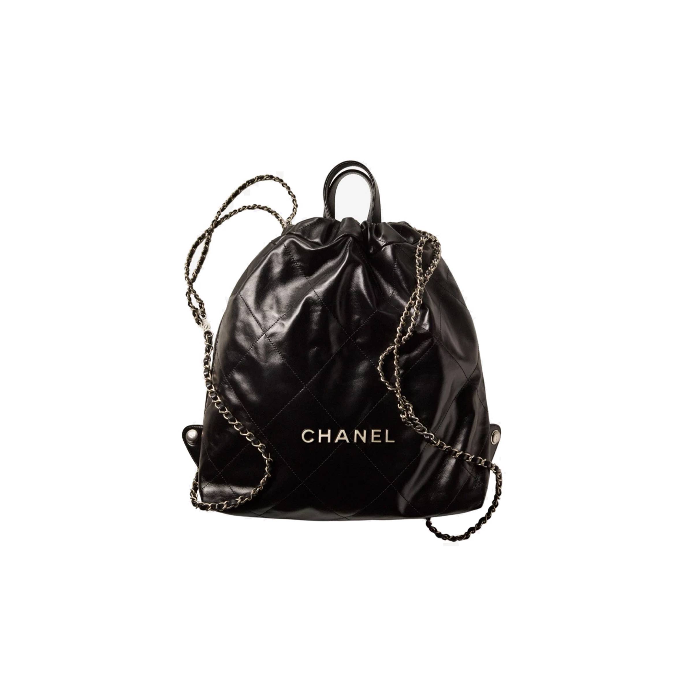 CHANEL 22 BACKPACK SILVER HARDWARE  AS3313 B08872 94305 (48*45*10cm)